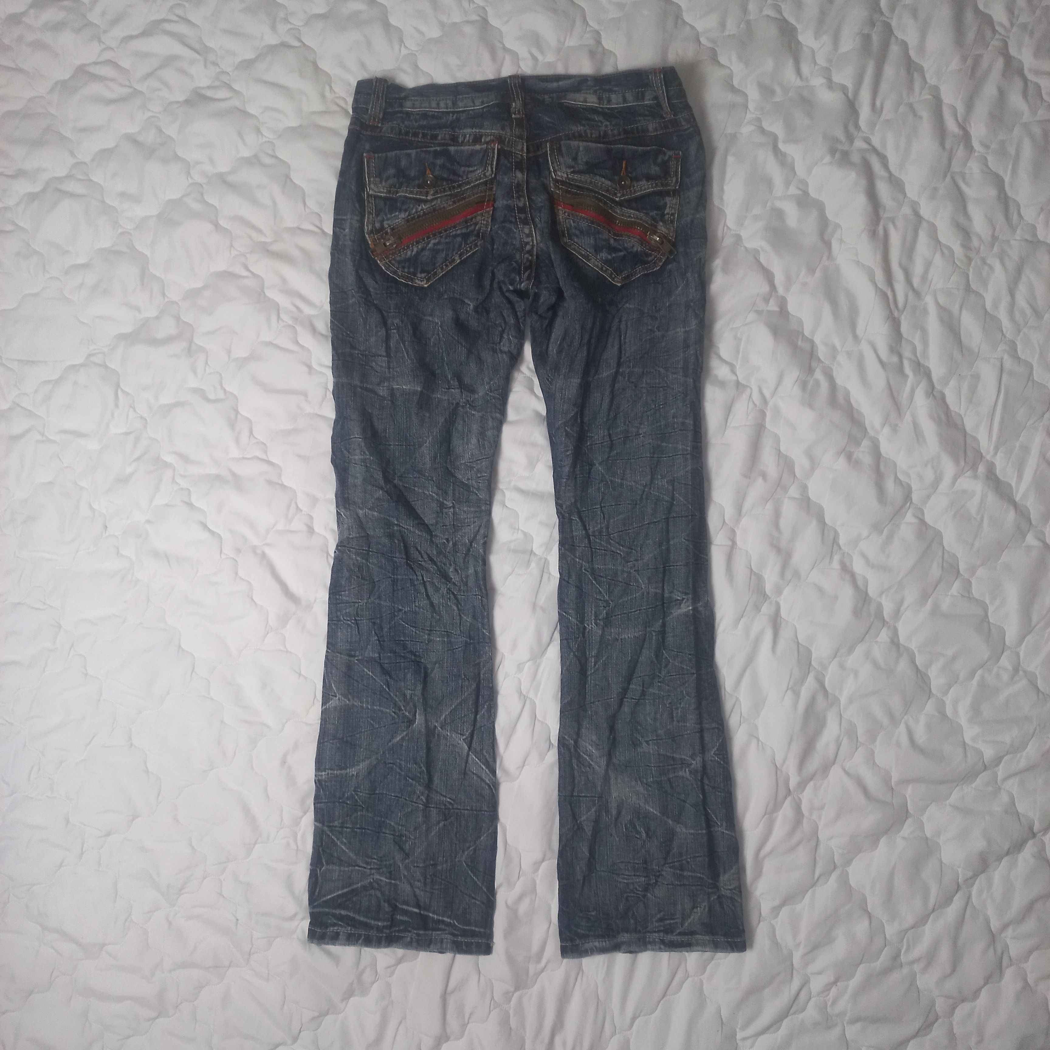 Japanese Brand × semanticdesign Semantic Design Distressed Denim Japanese Brand Size US 32 / EU 48 - 11 Thumbnail