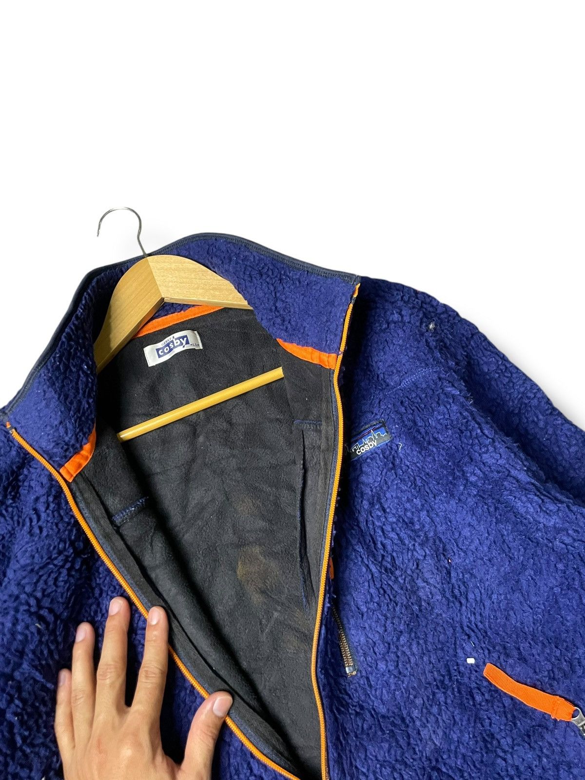 Japanese Brand × Vintage GERRY COSBY Brand Fleece Zipper Jacket (86) Size US L / EU 52-54 / 3 - 5 Thumbnail