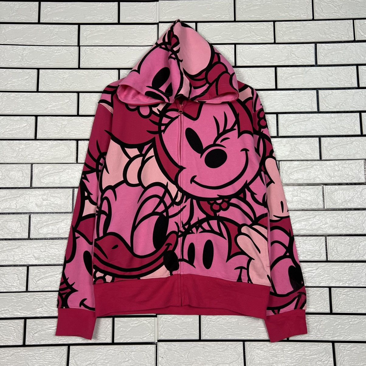 Disney TOKYO DISNEY RESORT Fullprint Graphic Hoodies #4044-C184 Size S / US 4 / IT 40 - 1 Thumbnail