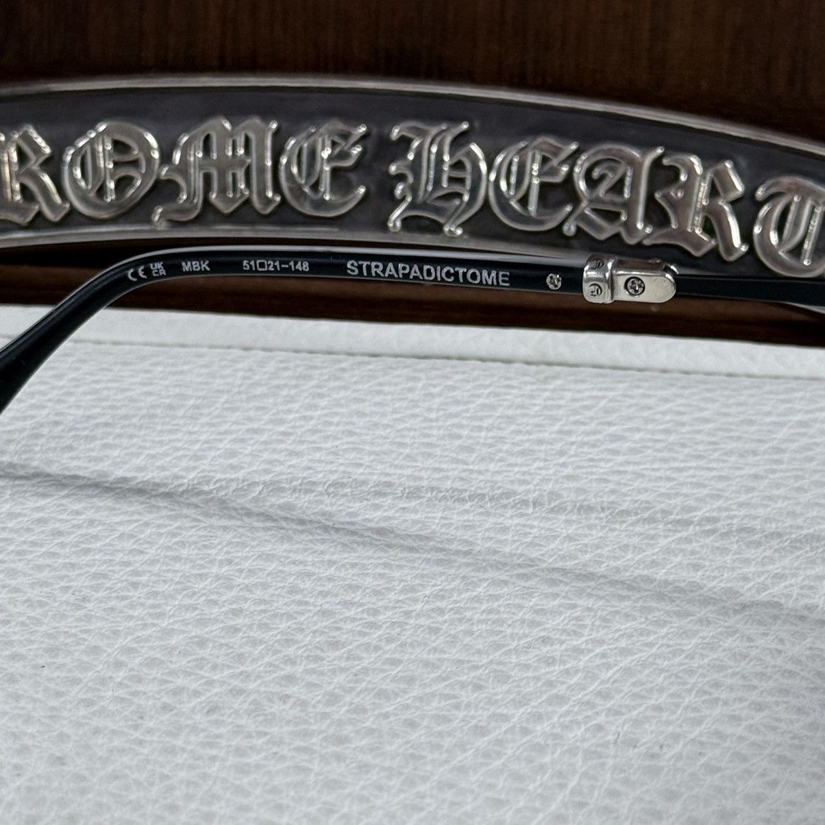 Chrome Hearts Chrome Hearts Strapadictome 1/1 Sunglasses Size ONE SIZE - 8 Thumbnail