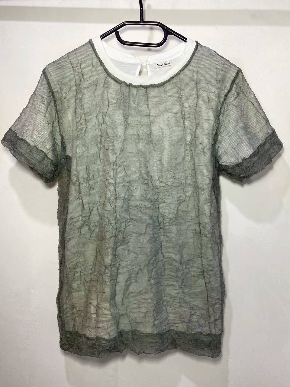 Miu Miu Miu Miu T shirt Size S / US 4 / IT 40 - 1 Thumbnail