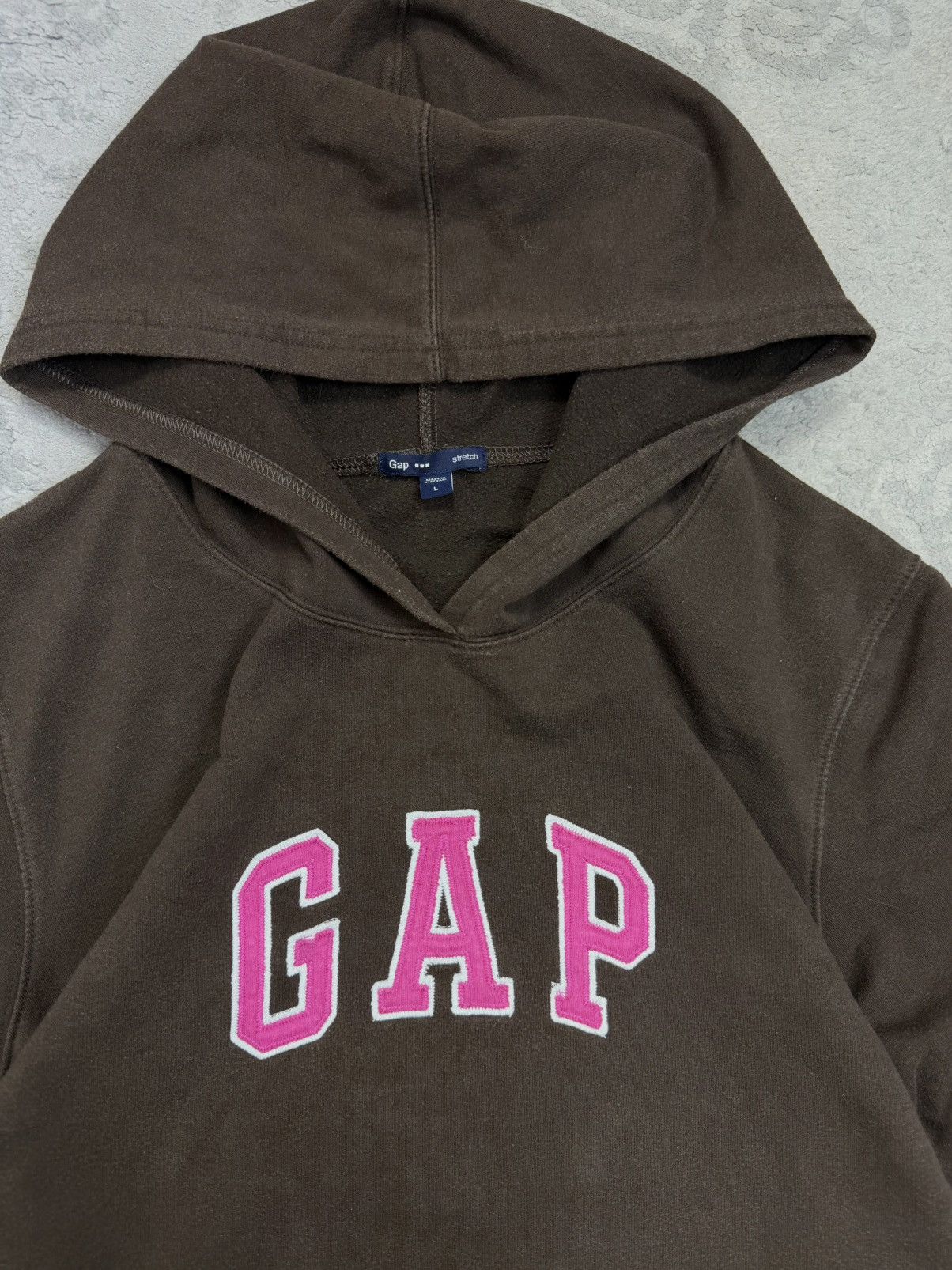Gap GAP Women's Brown Travis Scott Hoodie Size L / US 10 / IT 46 - 2 Thumbnail