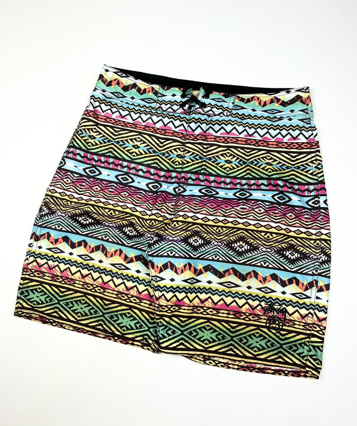 Stussy × Vintage Rare Stussy Fresh Prince Surf Shorts Y2K Vintage Size US 30 / EU 46 - 3 Thumbnail