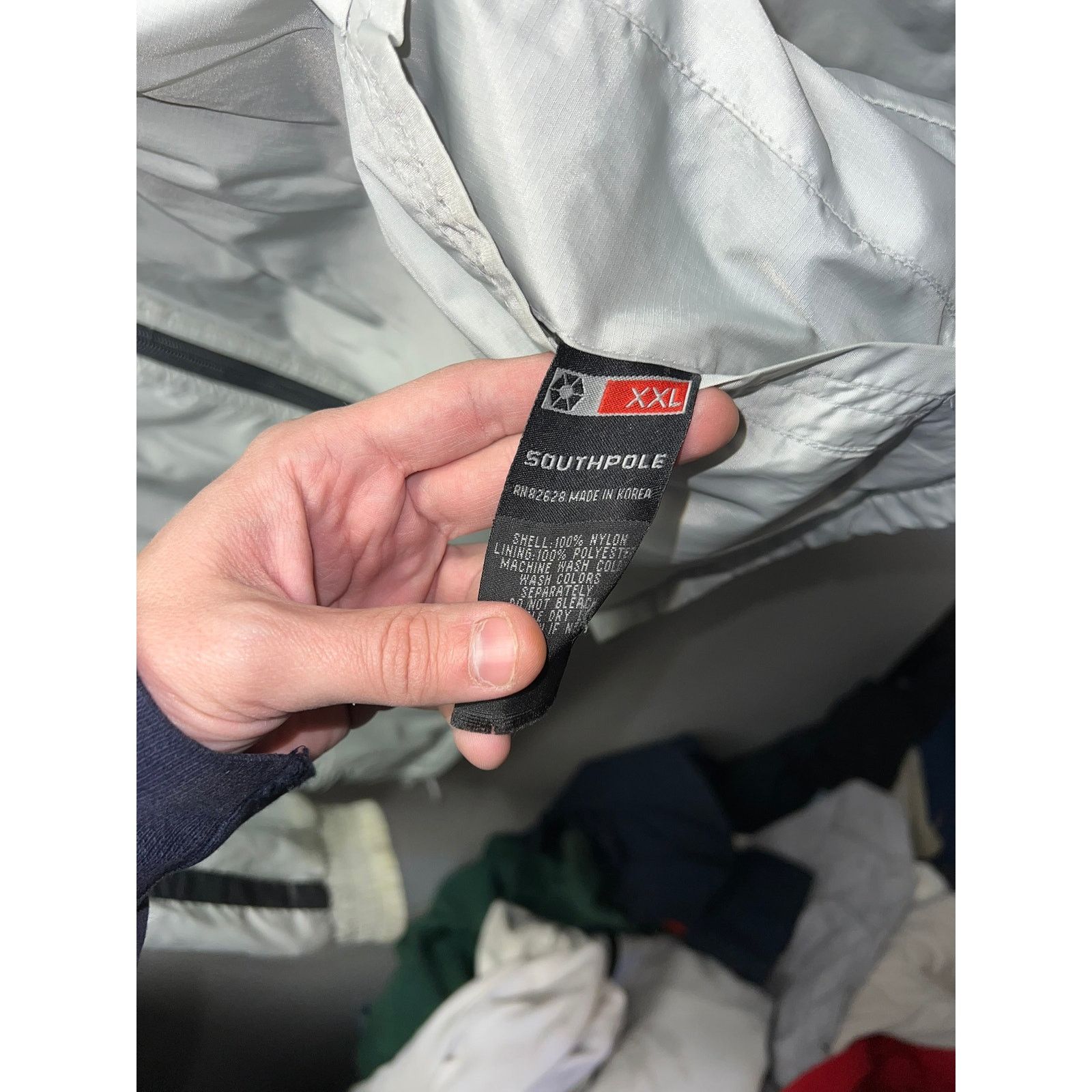 Vintage Southpole Reversible Jacket Gray Fleece Full Zip Y2K 2XL Size US XXL / EU 58 / 5 - 7 Thumbnail