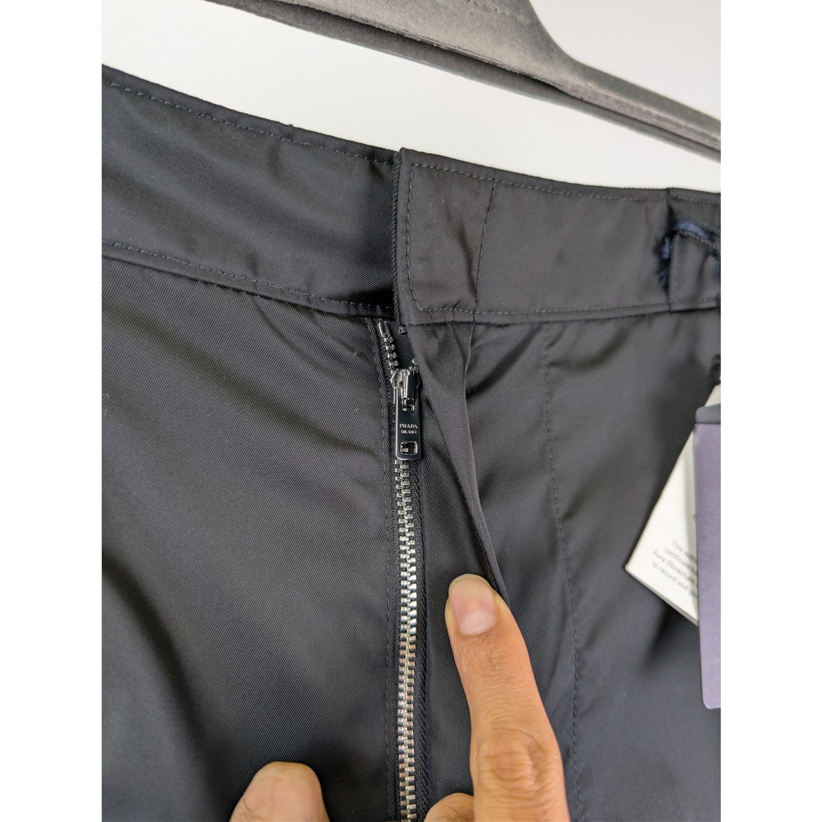 Prada o1rshd1 Re-Nylon Pants Trousers in Black Size US 36 / EU 52 - 9 Thumbnail