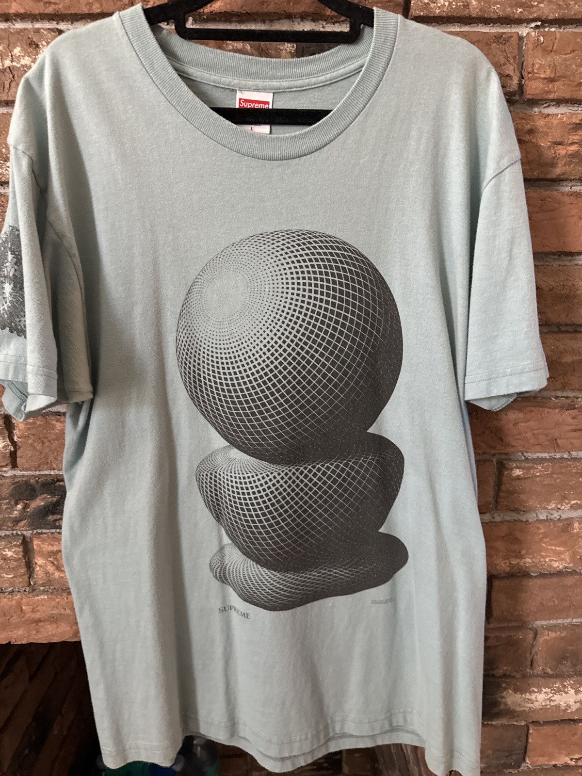 Supreme Supreme MC Escher Three Spheres Tee | Grailed 