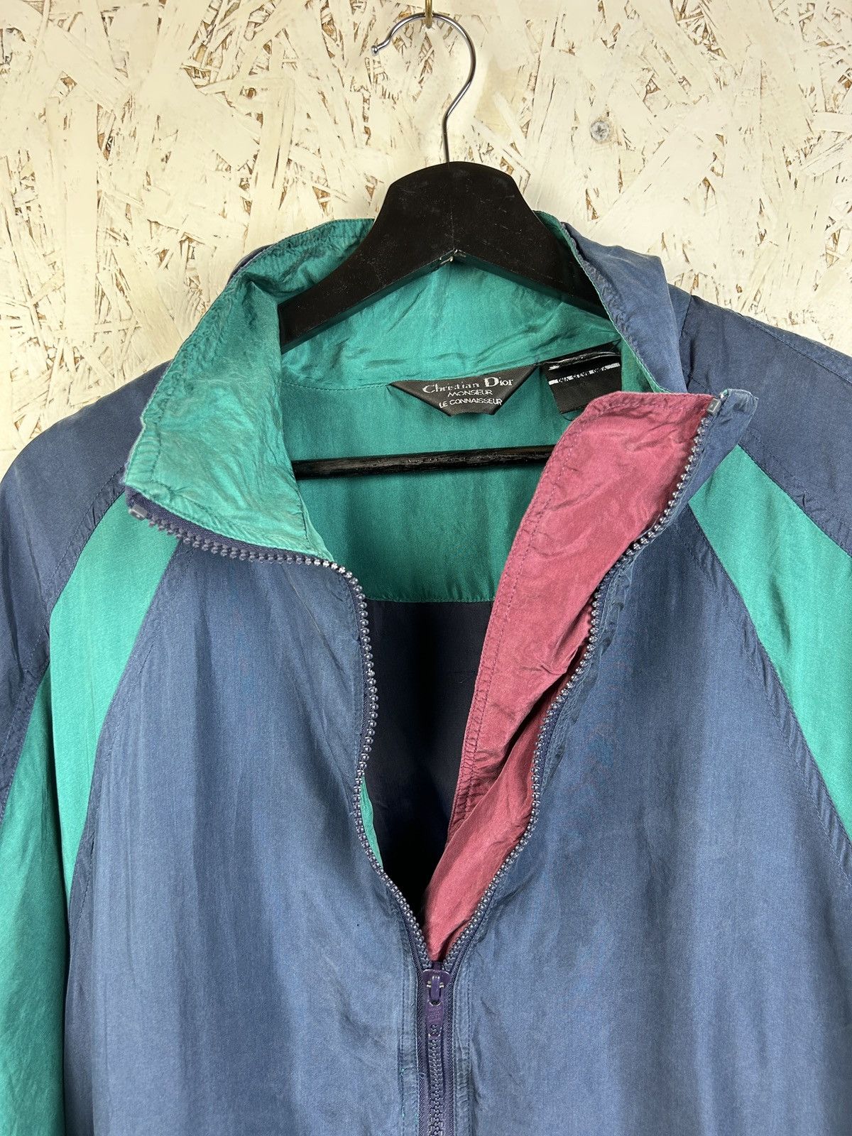 Christian Dior Monsieur 90s Vintage Christian Dior Monsieur Silk Tracksuit Jacket Size US M / EU 48-50 / 2 - 9 Thumbnail