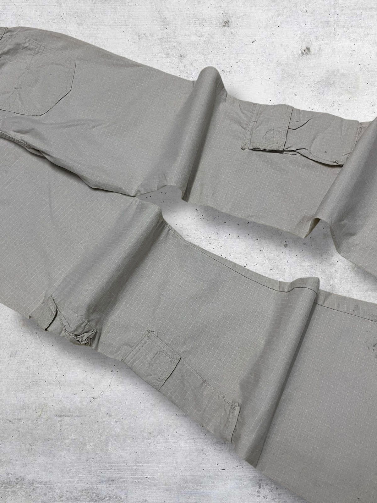 GOA VINTAGE MUDD GENERATION JAPAN DESIGNER 90S CARGO FLARED PANT Size US 27 - 14 Thumbnail