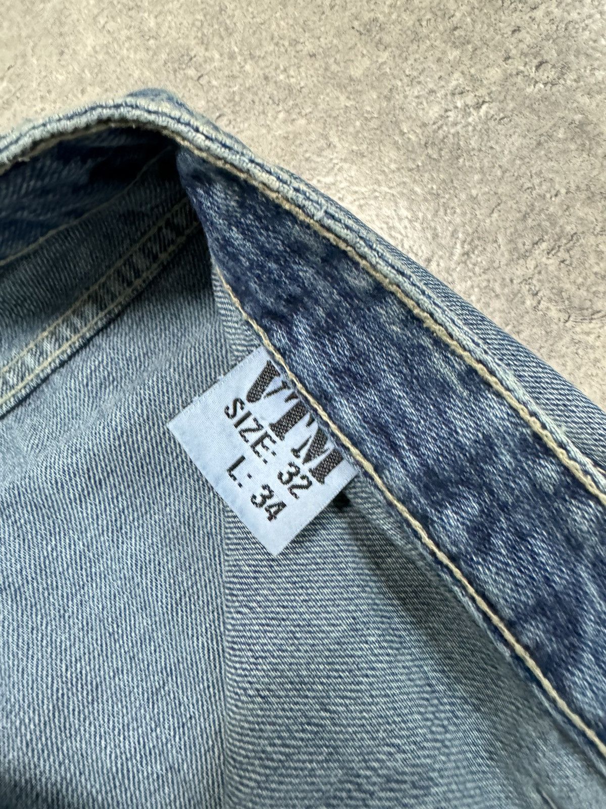Japanese Brand ᶠᵃⁿᶜʸᵍᵘʸ Y2K Flared Denim Boootcut Flared Jeans Cargo Pant Size US 32 / EU 48 - 5 Thumbnail
