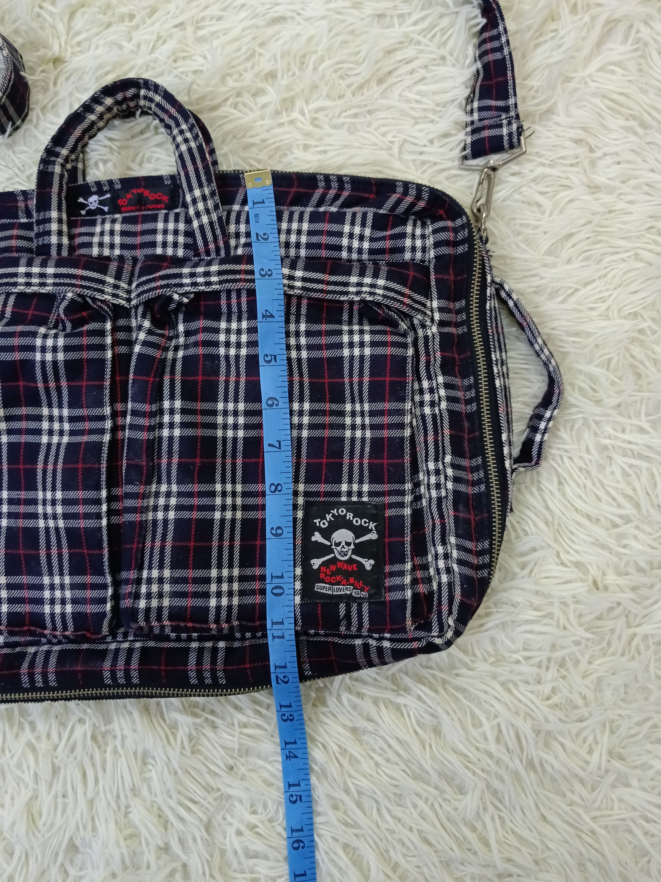 Japanese Brand SUPER LOVERS TARTAN 3WAYS BAGPACK Size ONE SIZE - 7 Thumbnail
