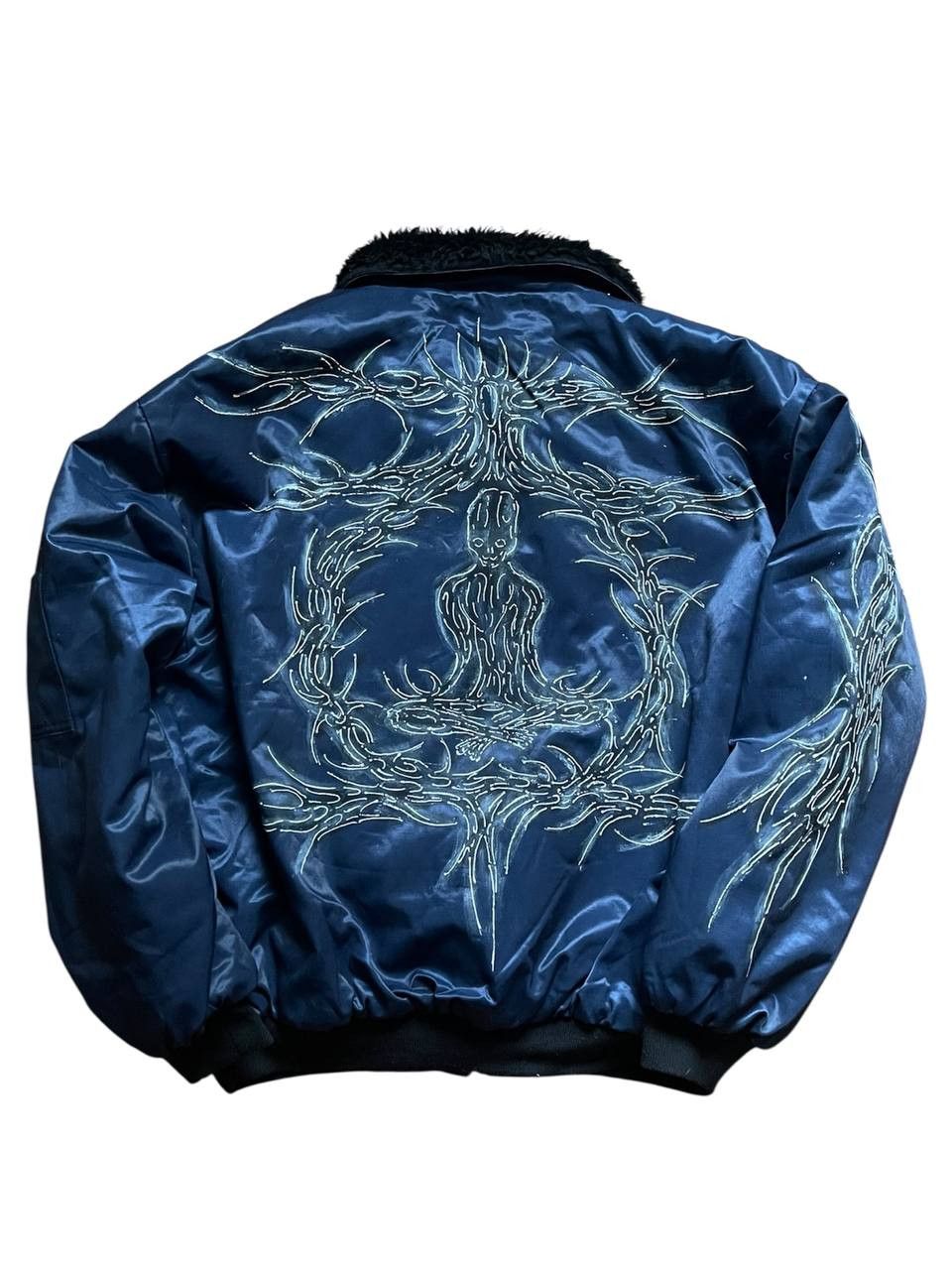 Le Grande Bleu (L.G.B.) Cyber neotribal shaman bomber jacket Size US XL / EU 56 / 4 - 2 Thumbnail