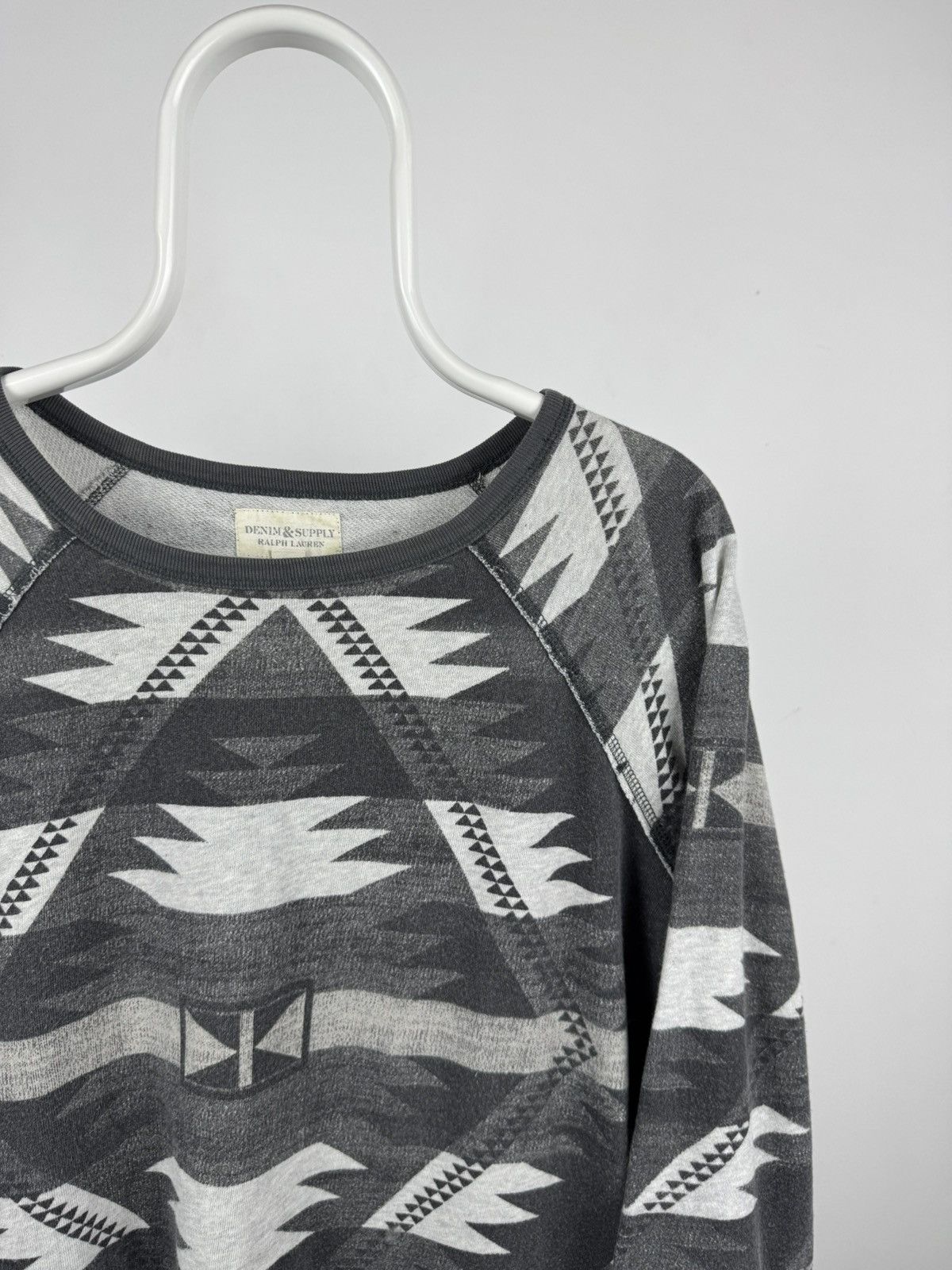 Denim & Supply Ralph Lauren Denim & Supply Polo Ralph Lauren Aztec Navajo Sweatshirt Size L / US 10 / IT 46 - 2 Thumbnail