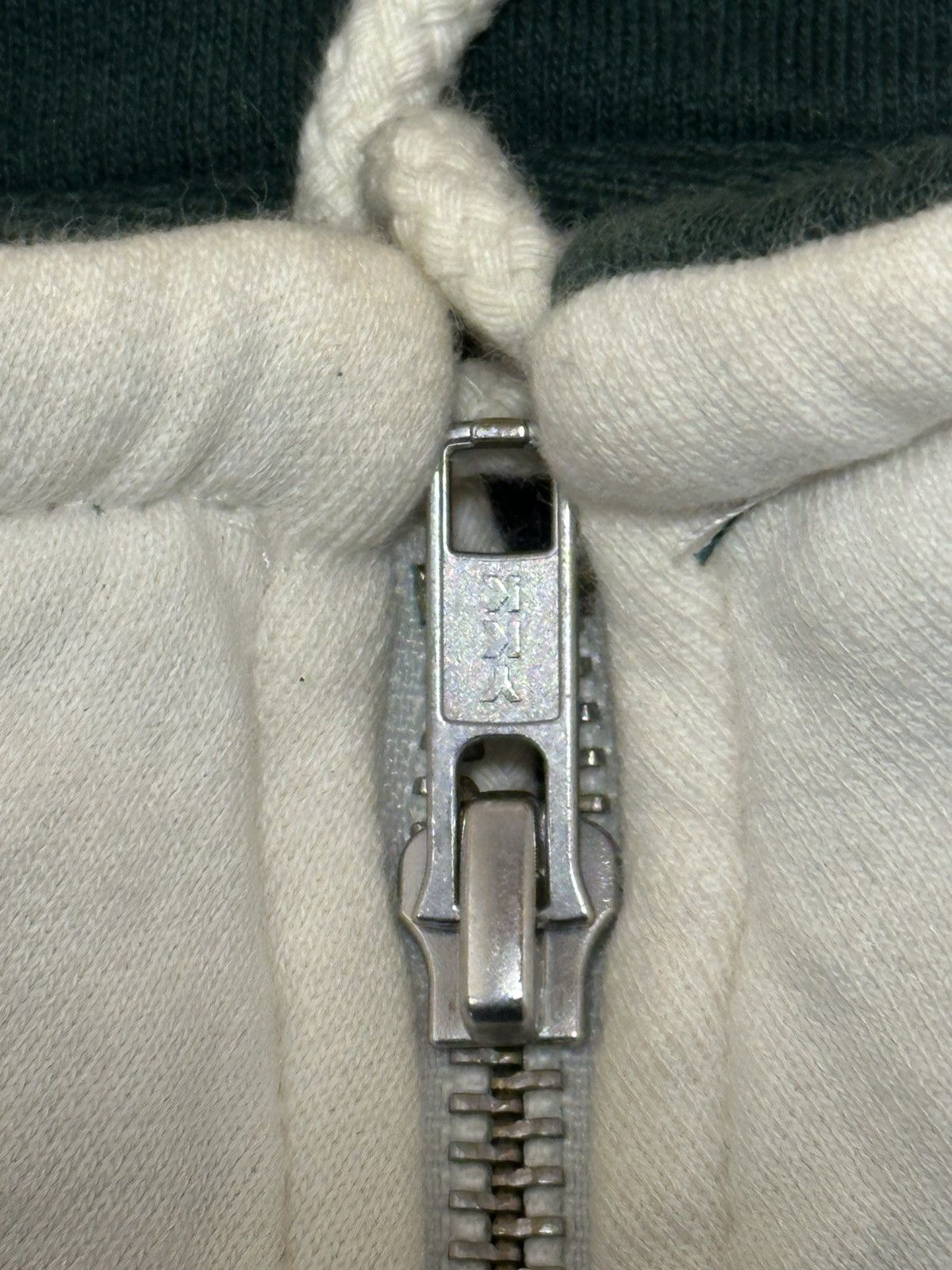 Stussy Stüssy two-tone half-zip fleece sweatshirt featuring a cream Size US M / EU 48-50 / 2 - 9 Thumbnail