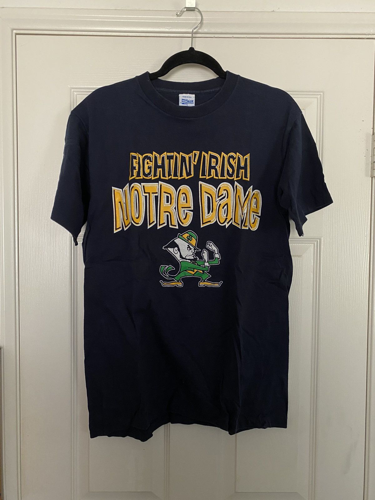 Vintage Notre Dame Tee Size US L / EU 52-54 / 3 - 1 Thumbnail