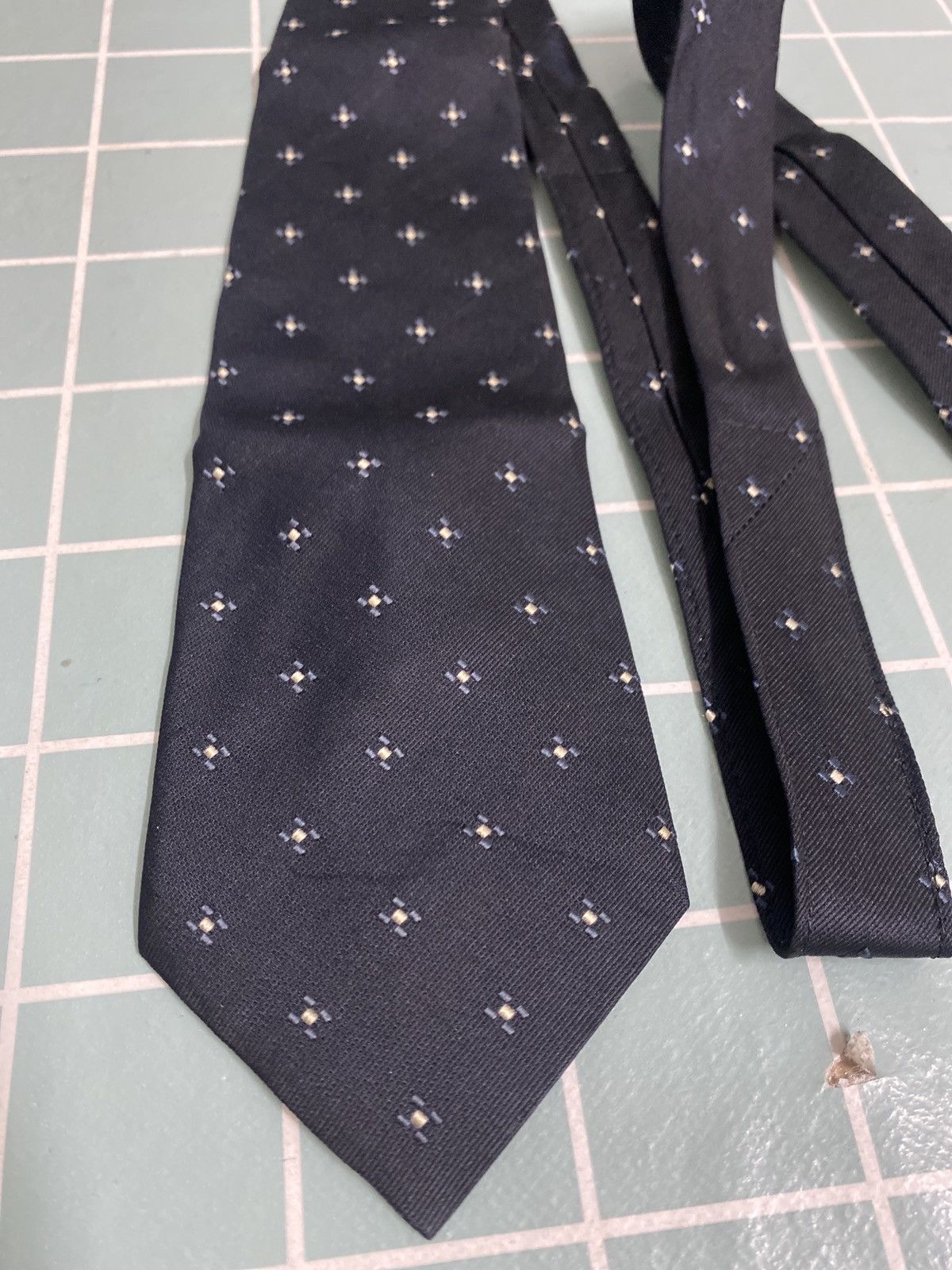 Comme des Garcons Comme des Garçons Homme Deux Navy Silk Tie Japan Made Size ONE SIZE - 11 Thumbnail