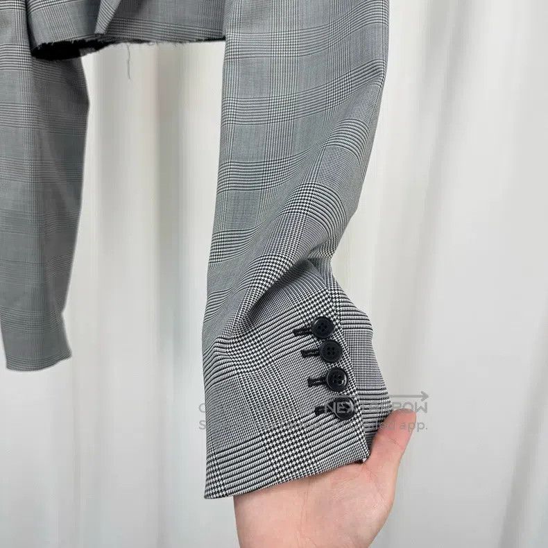Vetements Vetements Patchwork Letter Short Plaid Suit Jacket Size US S / EU 44-46 / 1 - 4 Thumbnail
