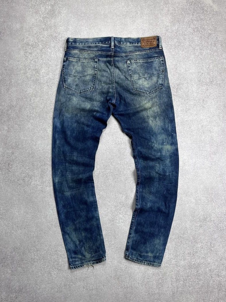 Polo Ralph Lauren × Vintage Vintage Polo Ralph Lauren Baggy Jeans 33x32 Oldmoney Size US 33 - 1 Thumbnail