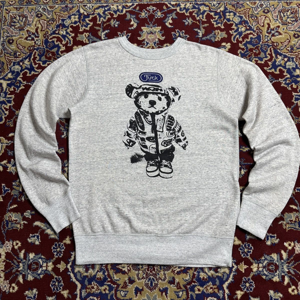Hysteric Glamour Vintage Hysteric Glamour Fuck Racing Teddy Bear Y2k tee rare Size US M / EU 48-50 / 2 - 2 Thumbnail