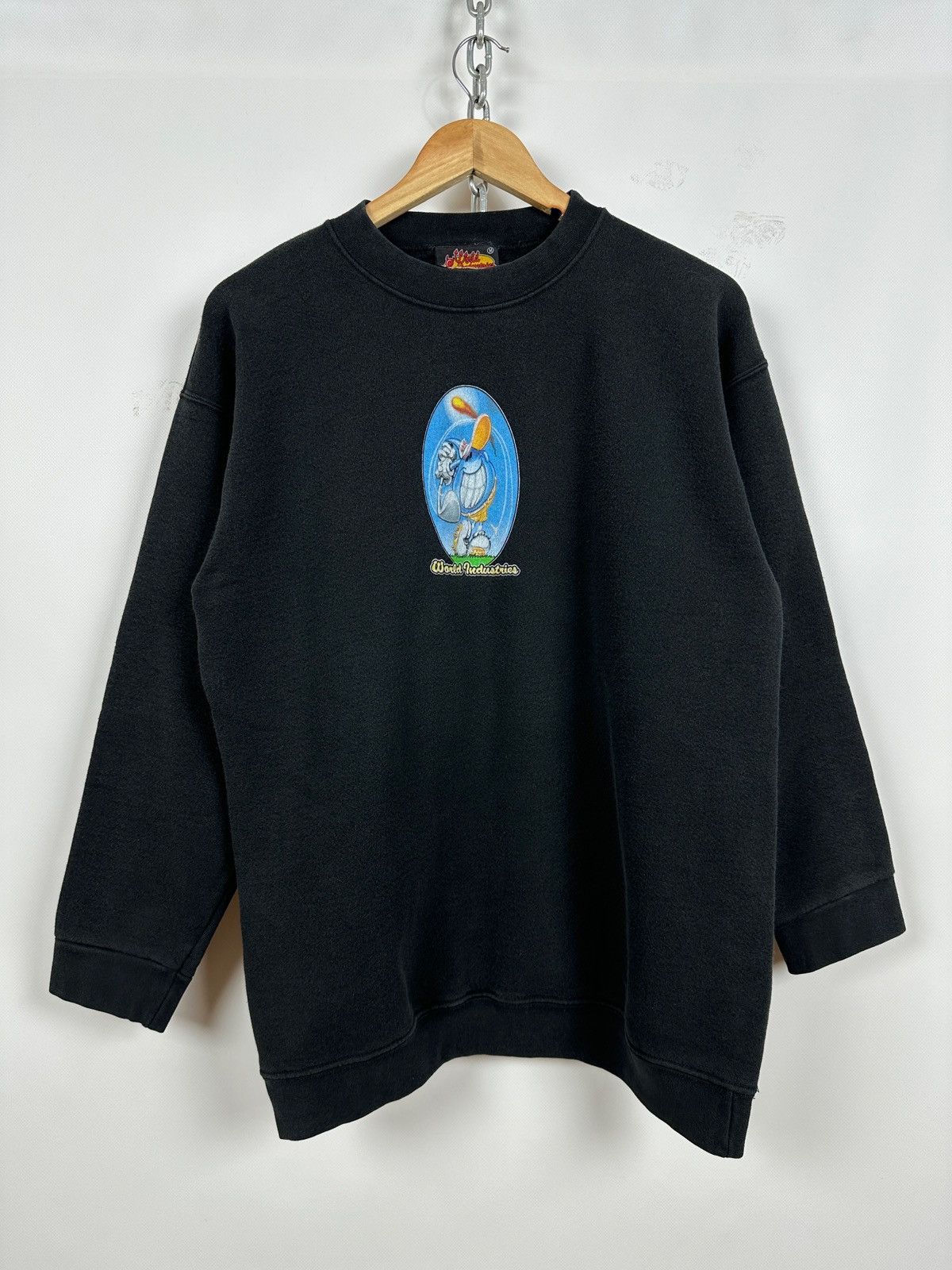 Girl Skateboards Vintage World Industries Rare Skateboard Sweatshirt Size US M / EU 48-50 / 2 - 2 Thumbnail