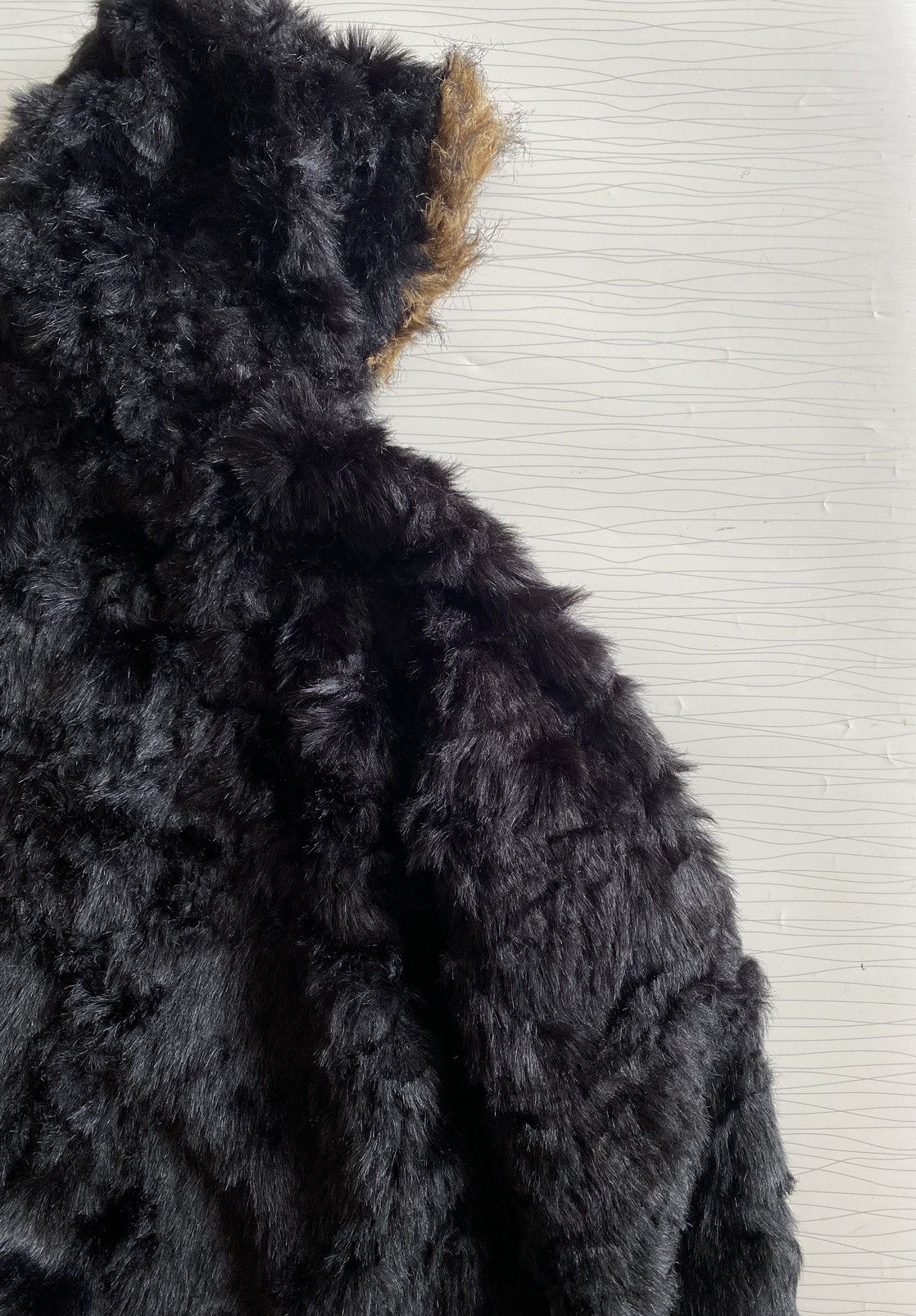 Japanese Brand Vintage 90s Piko Hawaii Fur Zipper Hooded Reversible Jacket Size US L / EU 52-54 / 3 - 7 Thumbnail