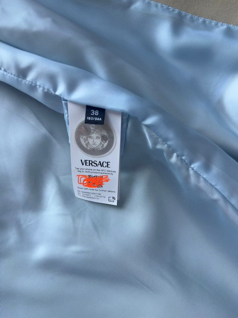 Versace Versace Mid-length trench coat jacket Size S / US 4 / IT 40 - 8 Thumbnail
