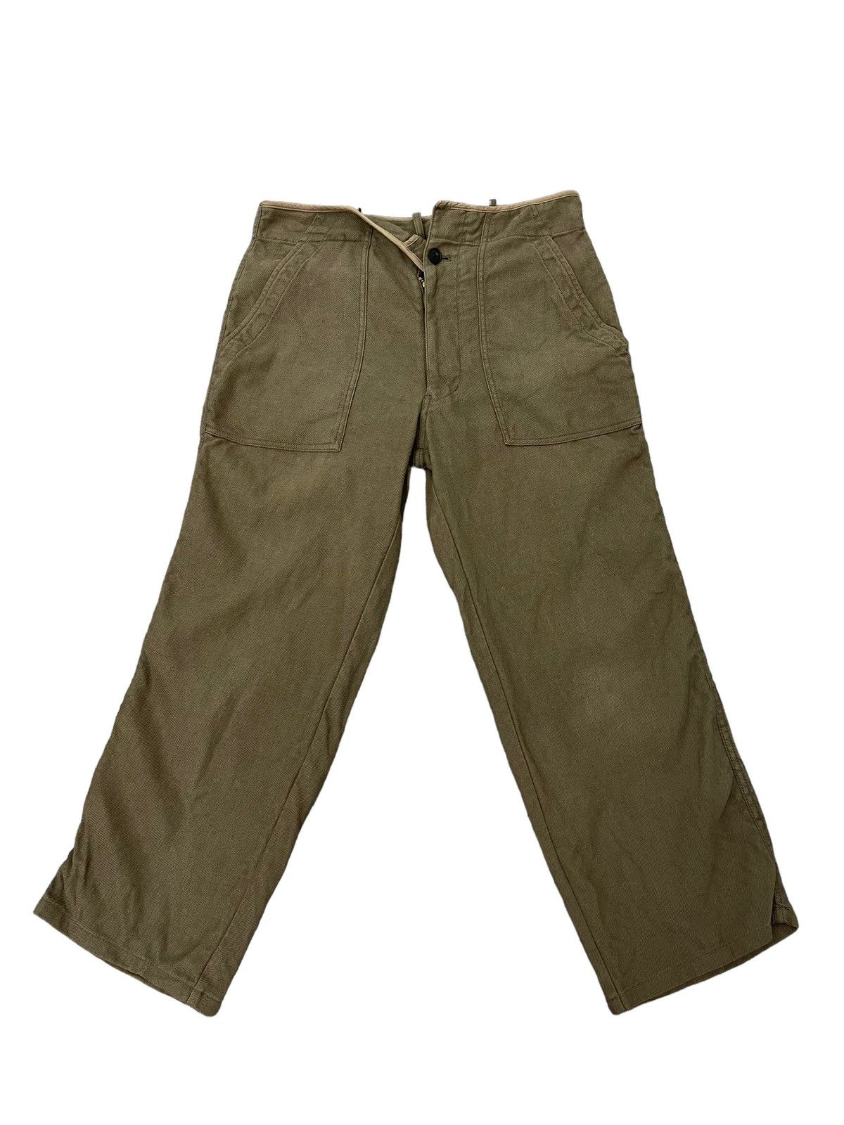 Japanese Brand Fatique Pant Kolor Japan Unusual Cropp Regular 8🟦0 Size US 33 - 1 Thumbnail
