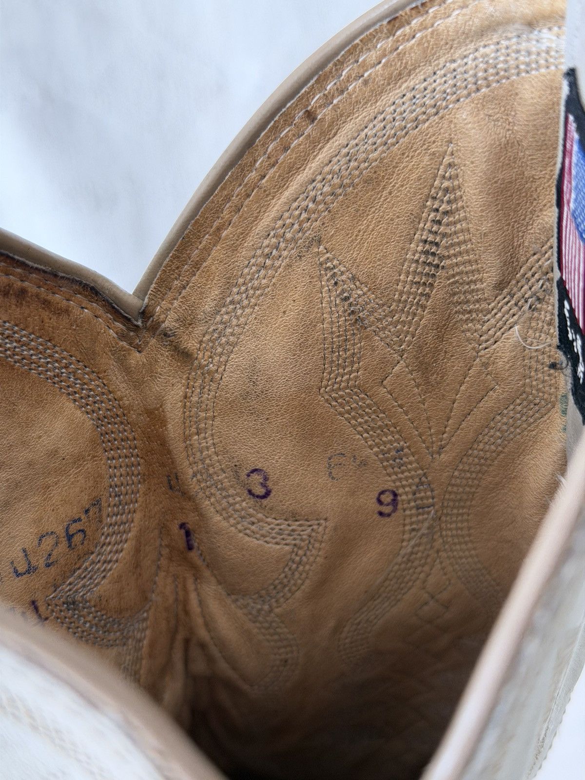 Dan Post Vintage Dan Post Rodeo Cowboy Western Leather Boots Size US 5.5 / EU 38 - 7 Thumbnail