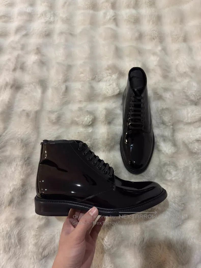 Saint Laurent Paris Saint Laurent Paris Men's Lace-up Boots Size US 8 / EU 41 - 2 Thumbnail