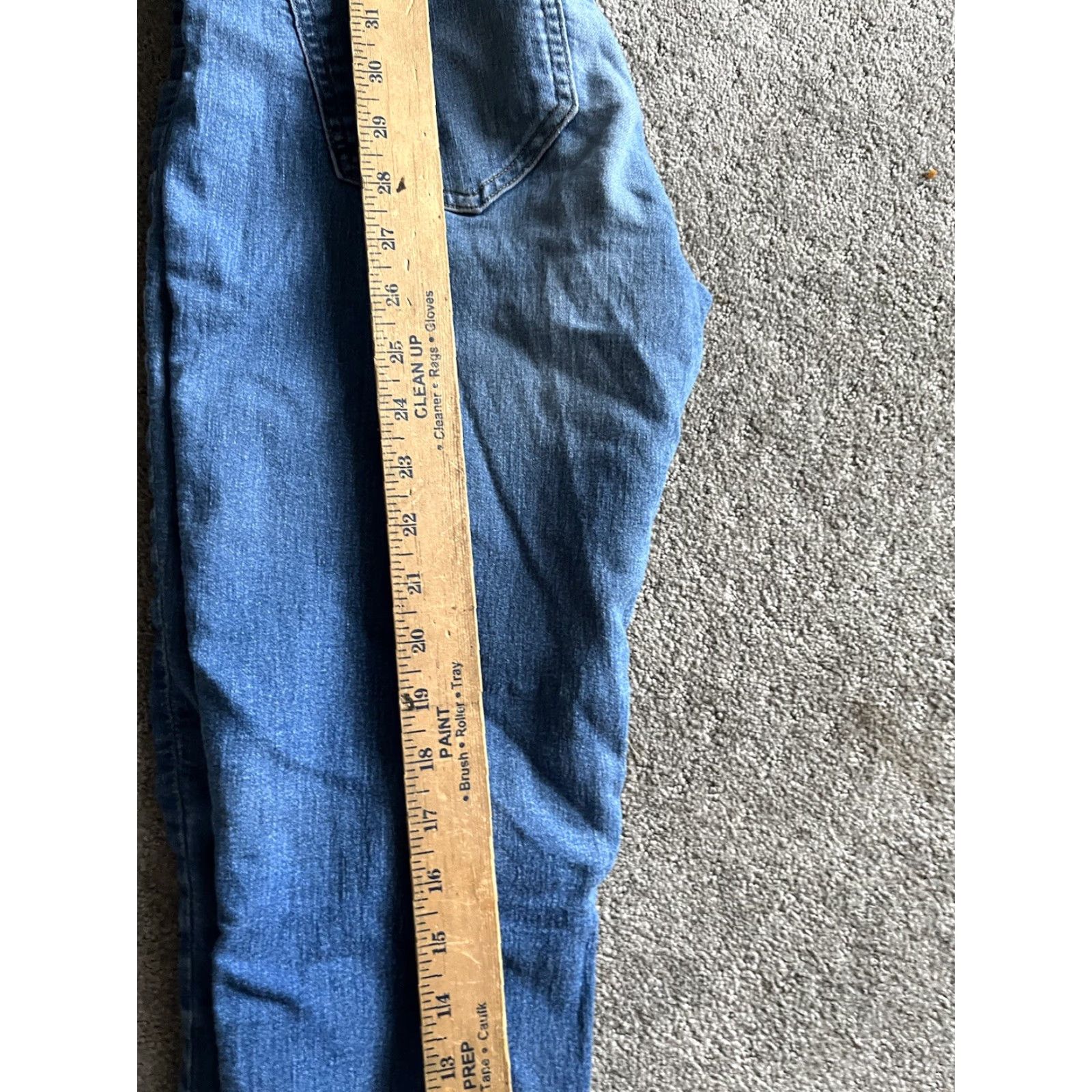 H&M VINTAGE H&M Skinny Low Waist Ankle Jeans Womens Size 6P Blue Cotton Blend 29 Inseam Zippered Ankle Zip Size 28" / US 6 / IT 42 - 6 Thumbnail