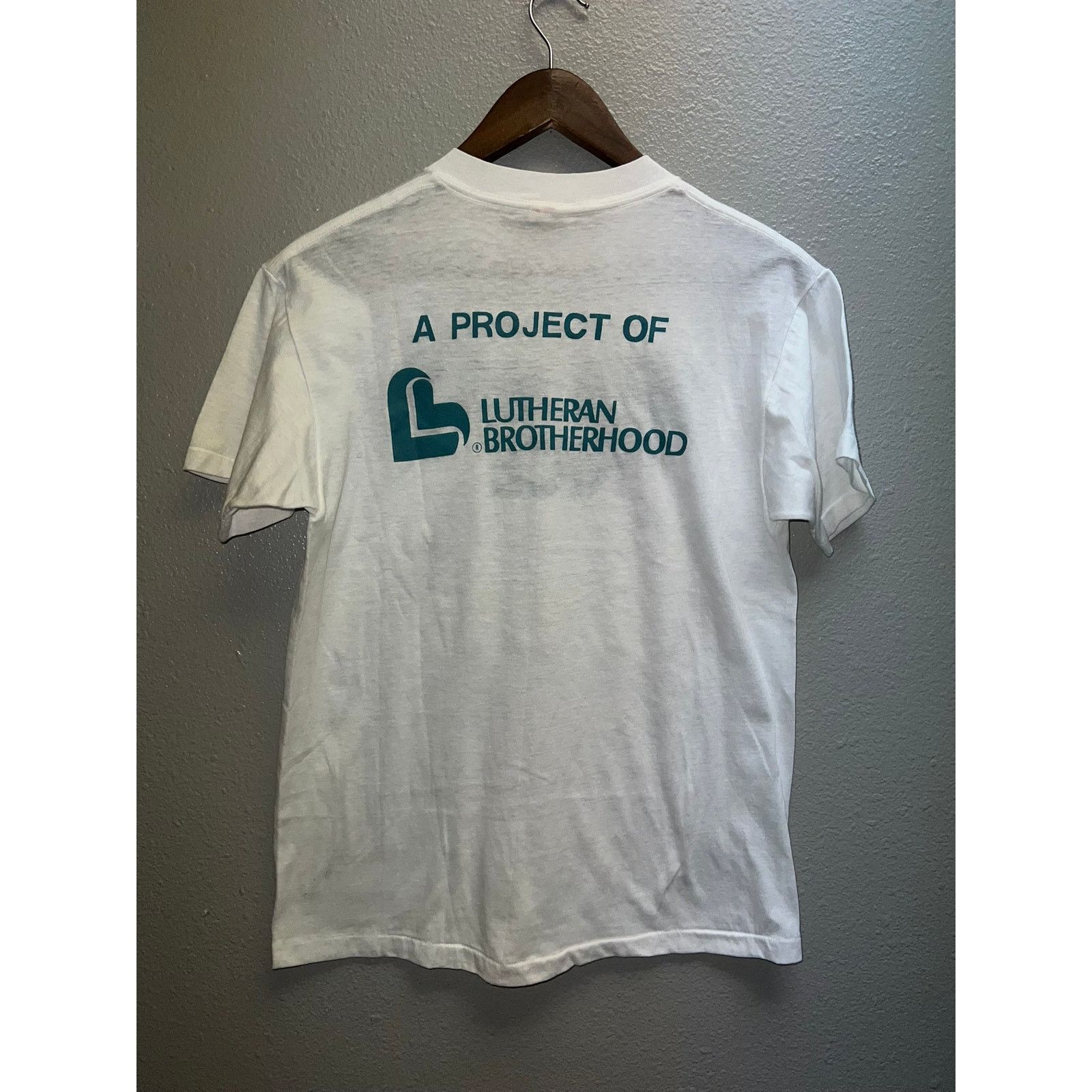Vintage Vintage Miami Shirt Miami's Nice Lutheran Brotherhood 80s M Size US M / EU 48-50 / 2 - 6 Thumbnail