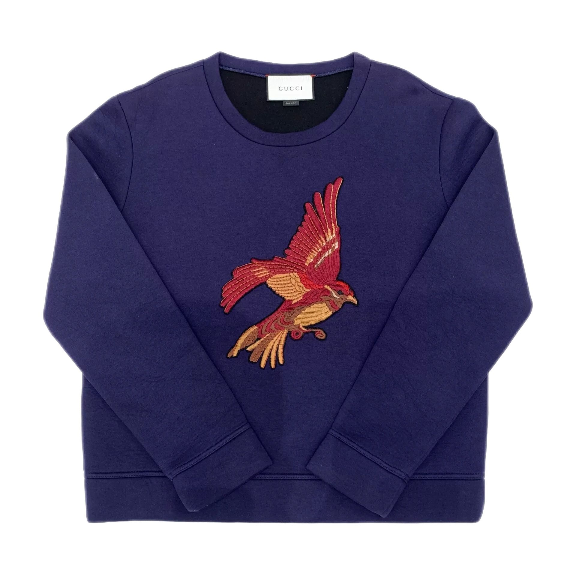 Gucci Gucci Hummingbird Embroidered Sweatshirt Size M Size US M / EU 48-50 / 2 - 1 Thumbnail