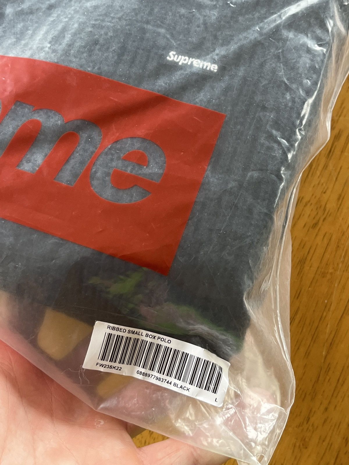 Supreme Small Box logo Collared Sweater