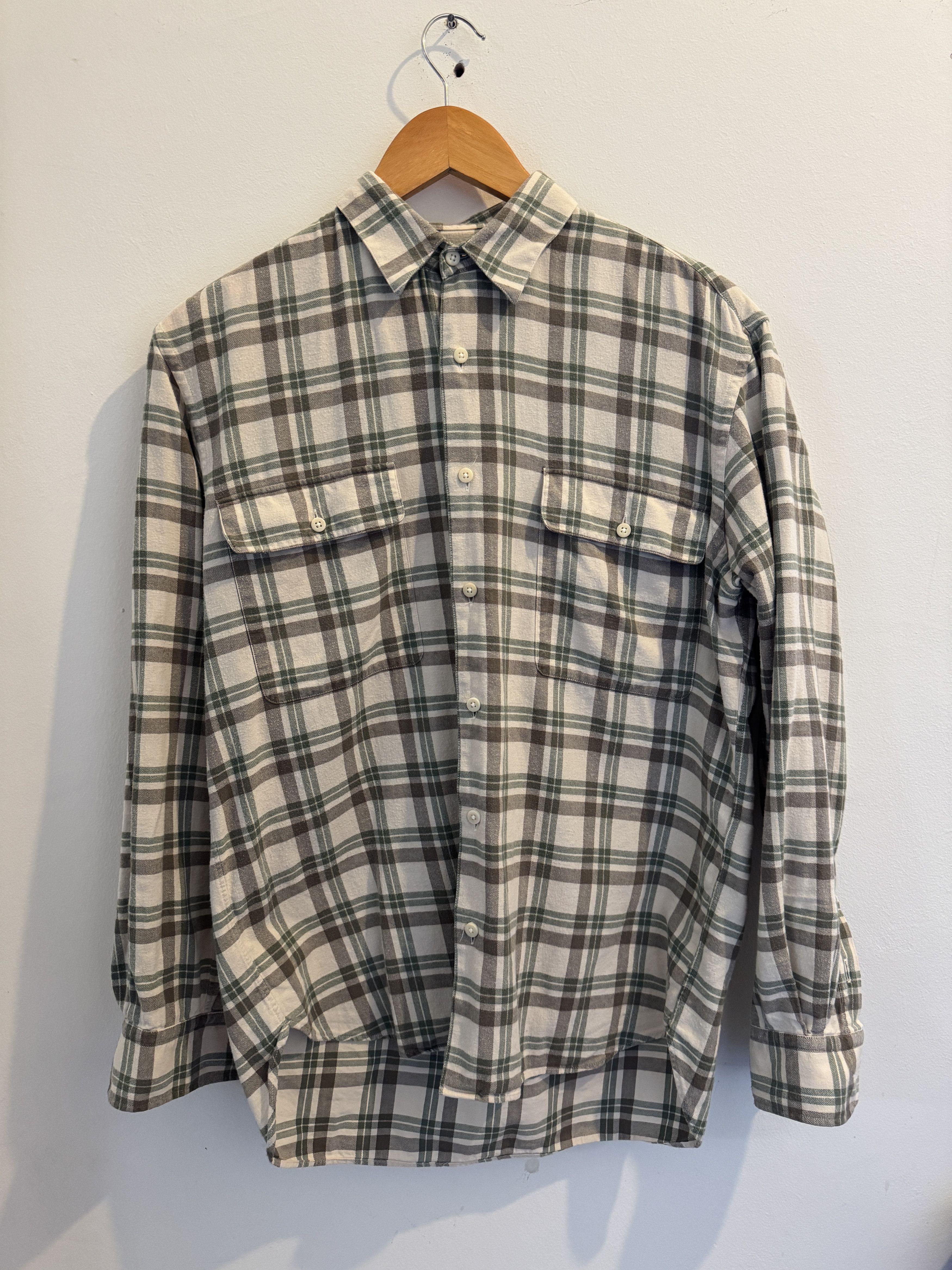 De Bonne Facture Italian cotton flannel Explorer shirt Size US S / EU 44-46 / 1 - 1 Thumbnail