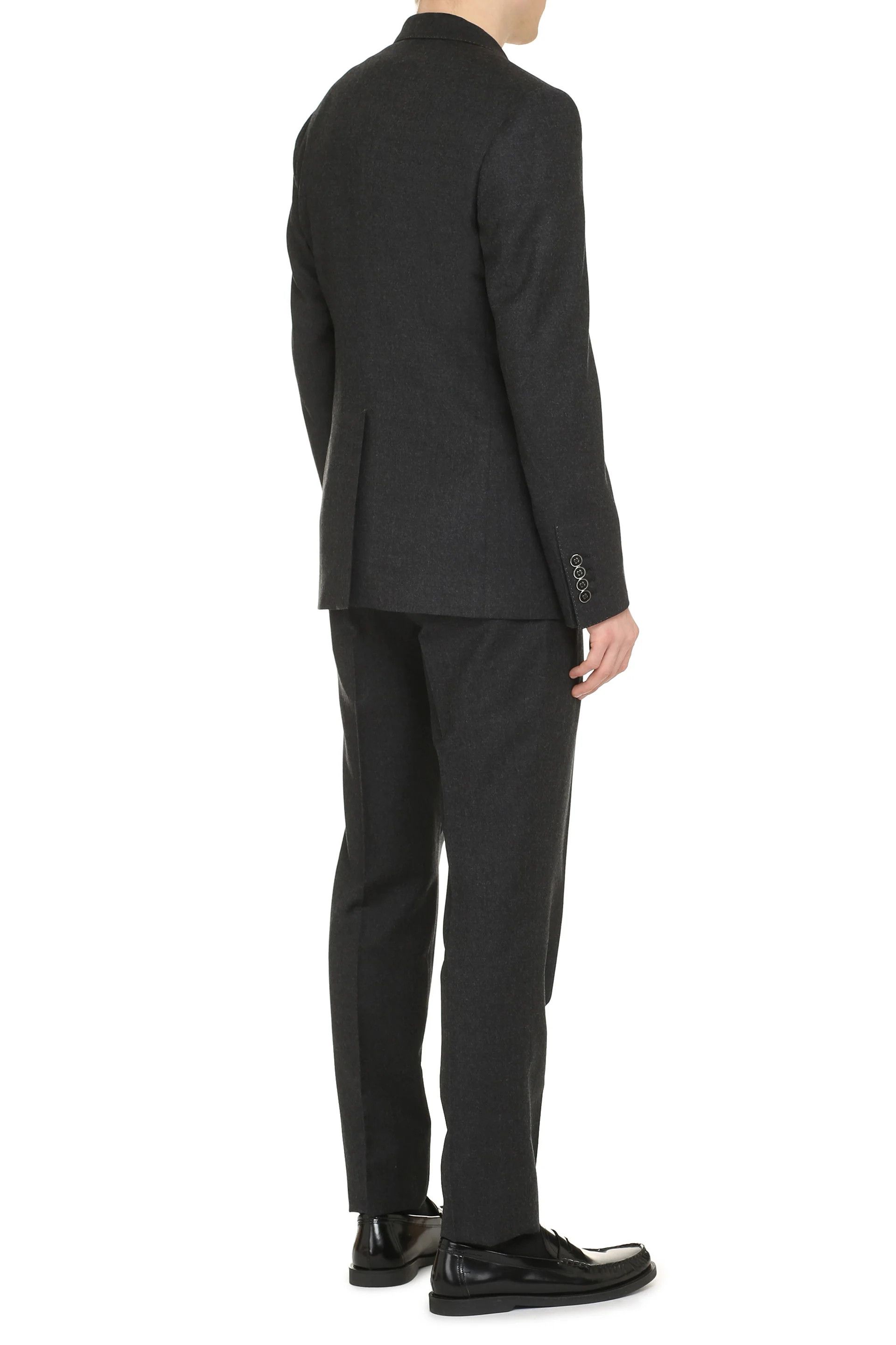 Dolce & Gabbana o1y0125 Double-Breasted Blazer in Charcoal Size US M / EU 48-50 / 2 - 4 Thumbnail