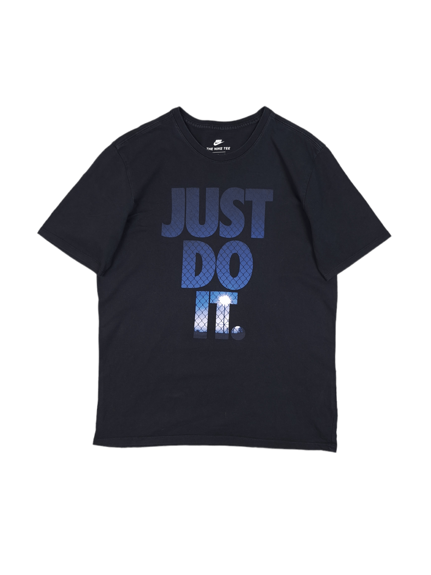 Nike × Vintage 💎 Vintage Nike Just Do It Spell out Logo Swoosh T-shirt Size US M / EU 48-50 / 2 - 1 Thumbnail