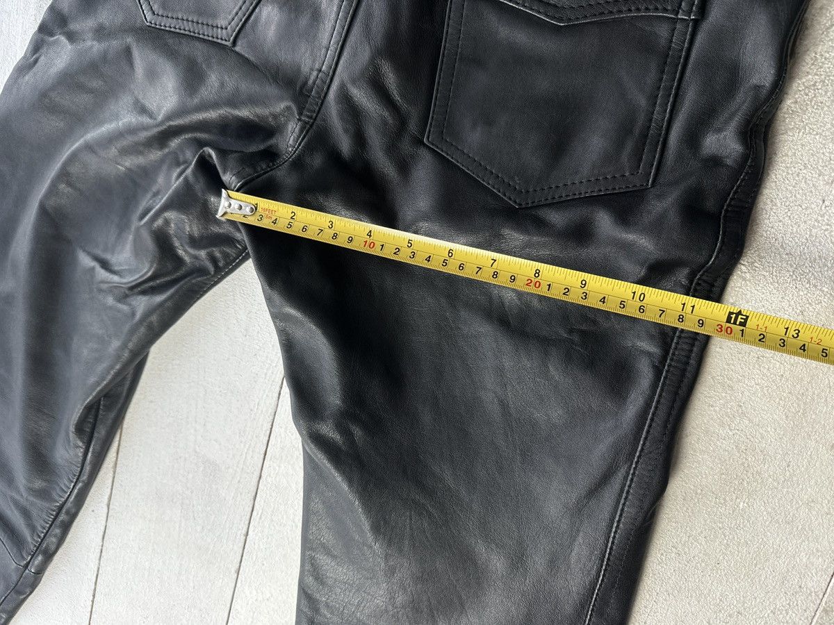 Other IXS 🚨GRAIL MEN LEATHER PANTS Y2K WESTERN MOTORCYCLE Size US 28 / EU 44 - 20 Thumbnail
