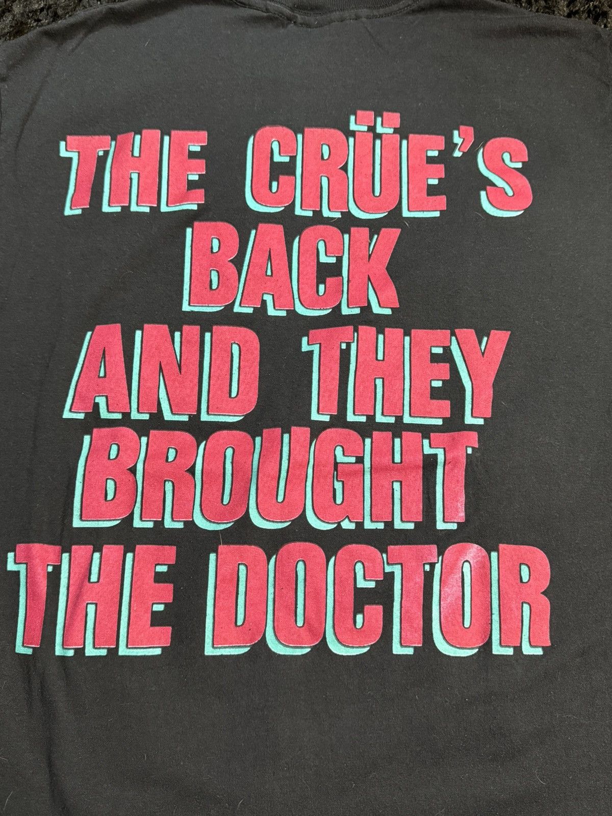 Band Tees Original Motley Crue (1989/90) Dr. FeelGood Tour T-Shirt Size US M / EU 48-50 / 2 - 8 Thumbnail