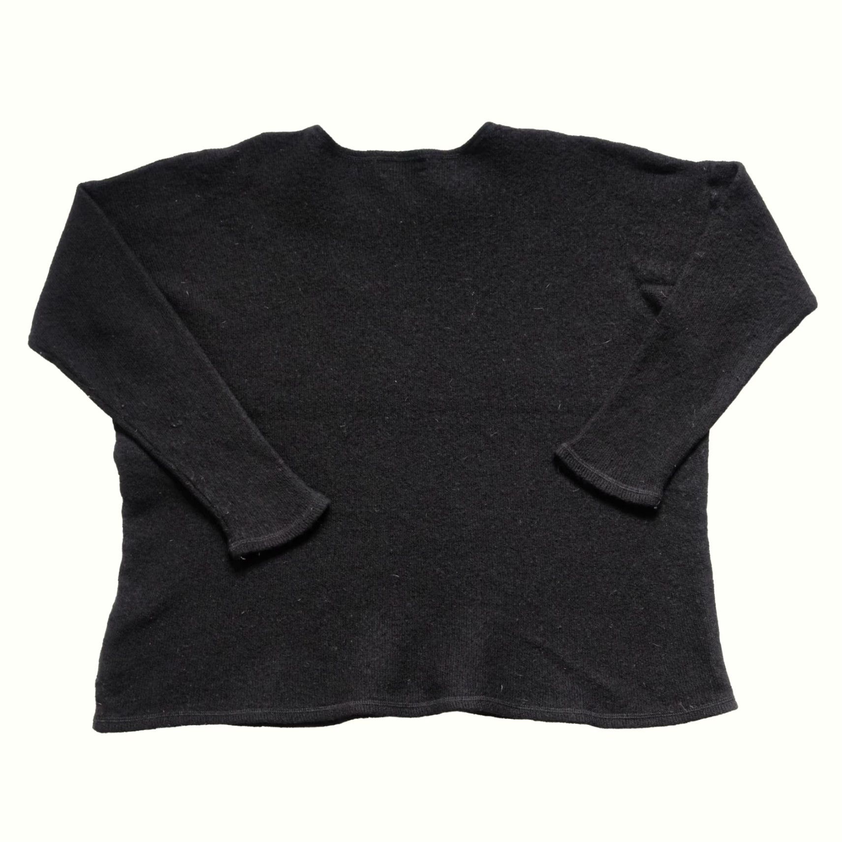 DKNY VINTAGE DKNY Crew Neck Knit Sweater Sweatshirt 100% Wool Black Regular Size S Mens 90s Retro USA Made Size US S / EU 44-46 / 1 - 3 Thumbnail