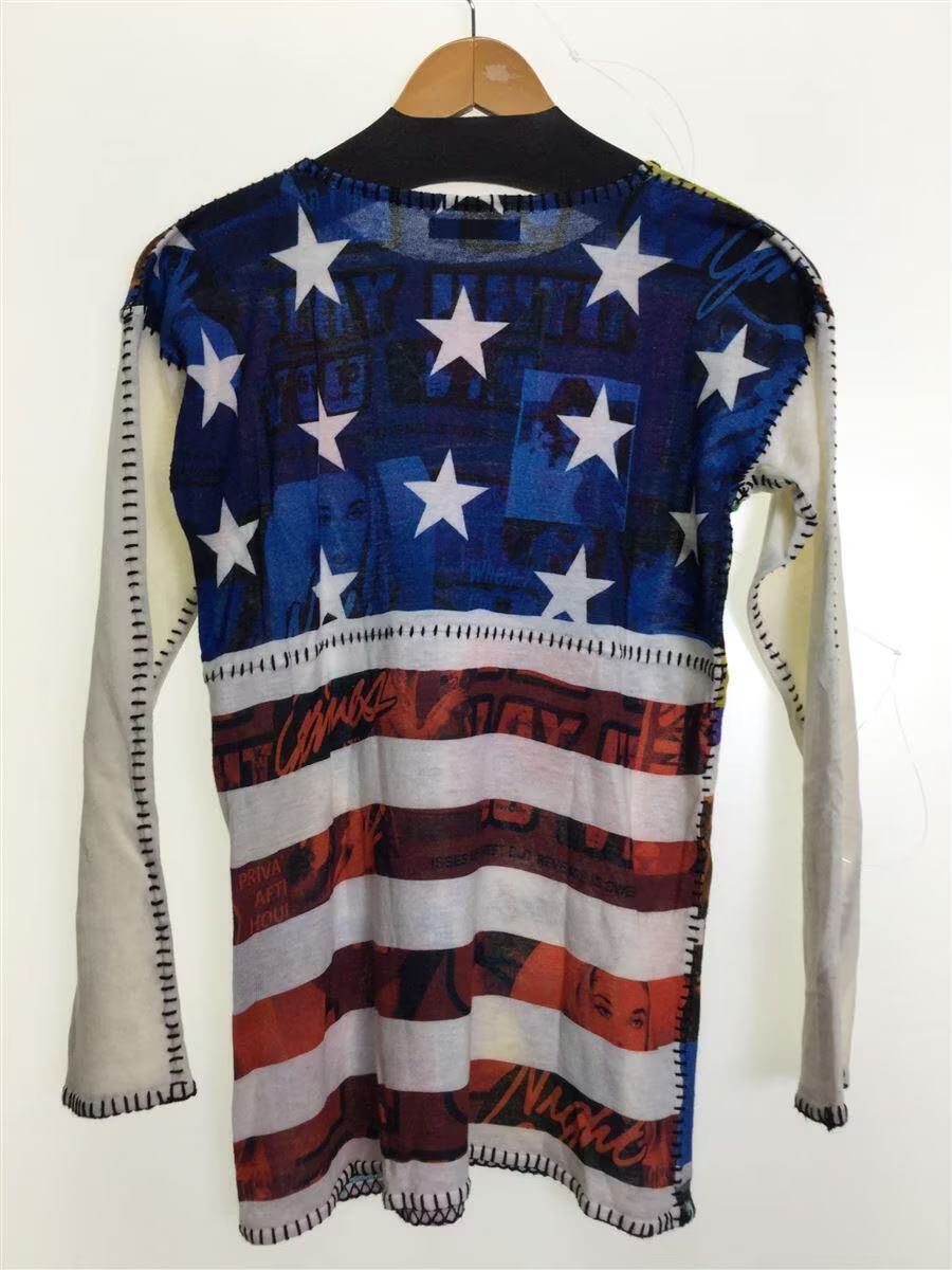 Hysteric Glamour Allover Logo Linen Knit Sweater Size S / US 4 / IT 40 - 2 Thumbnail