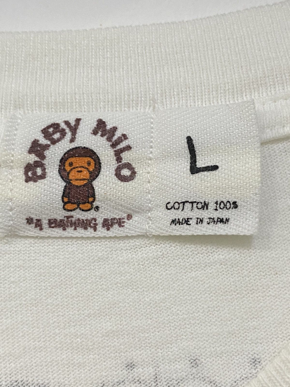 Bape BAPE “Baby Milo” BIG LOGO Size US L / EU 52-54 / 3 - 9 Thumbnail