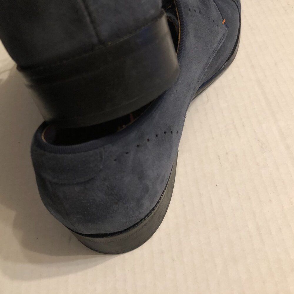 Kenneth Cole Kenneth Cole men's blue leather dress shoes size: 13 Size US 13 / EU 46 - 8 Thumbnail