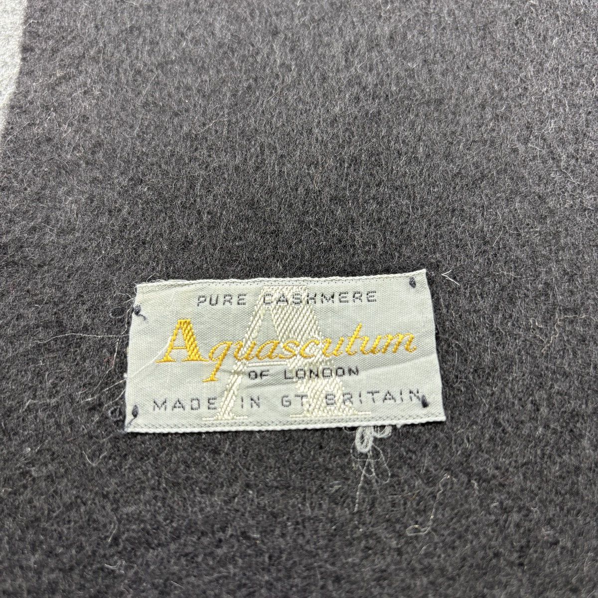 Aquascutum Aquascutum Scarf # D771 # Muffler # Neckwear Size ONE SIZE - 2 Thumbnail