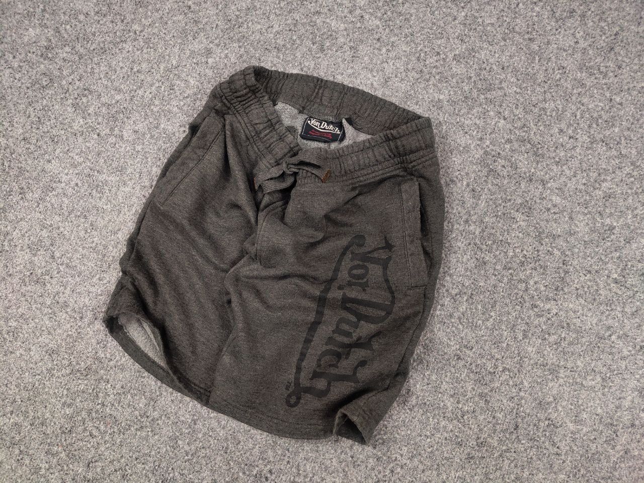 Von Dutch Vintage Von Dutch Logo Gray Cotton Casual Short Y2K Style Size US 32 / EU 48 - 3 Thumbnail