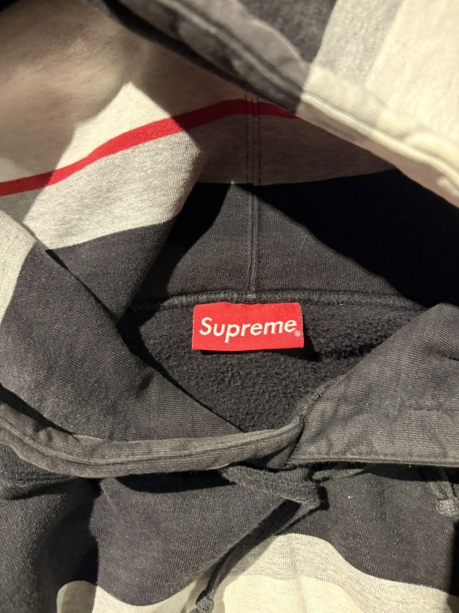 Supreme Supreme Striped Hoodie Size US XL / EU 56 / 4 - 5 Thumbnail