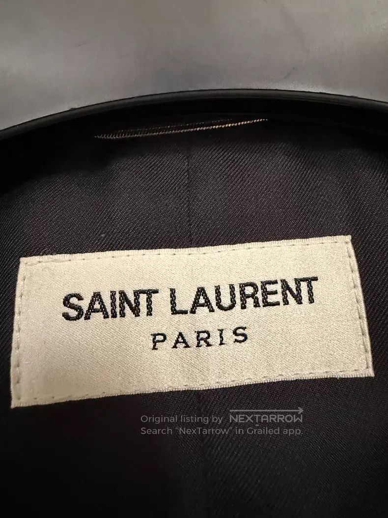 Saint Laurent Paris Saint Laurent Paris Floral Jacquard Single-breasted Notche Size US M / EU 48-50 / 2 - 2 Thumbnail