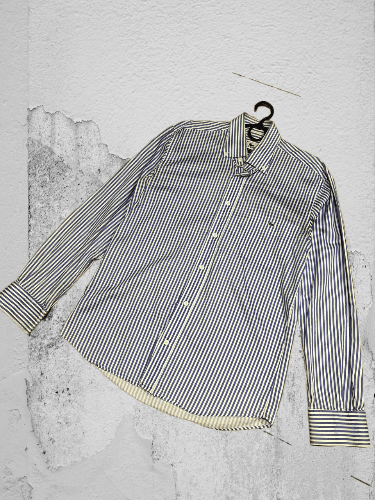 Lacoste × Vintage Lacoste Long Sleeve Button Shirt Striped Size US M / EU 48-50 / 2 - 1 Thumbnail
