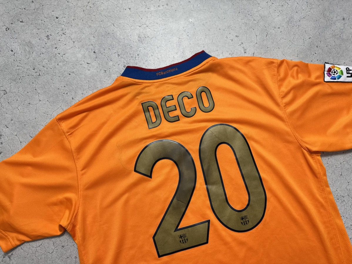 Nike Nike FC Barcelona Deco #20 2006/2008 Vintage Soccer Jersey Size US XL / EU 56 / 4 - 12 Thumbnail