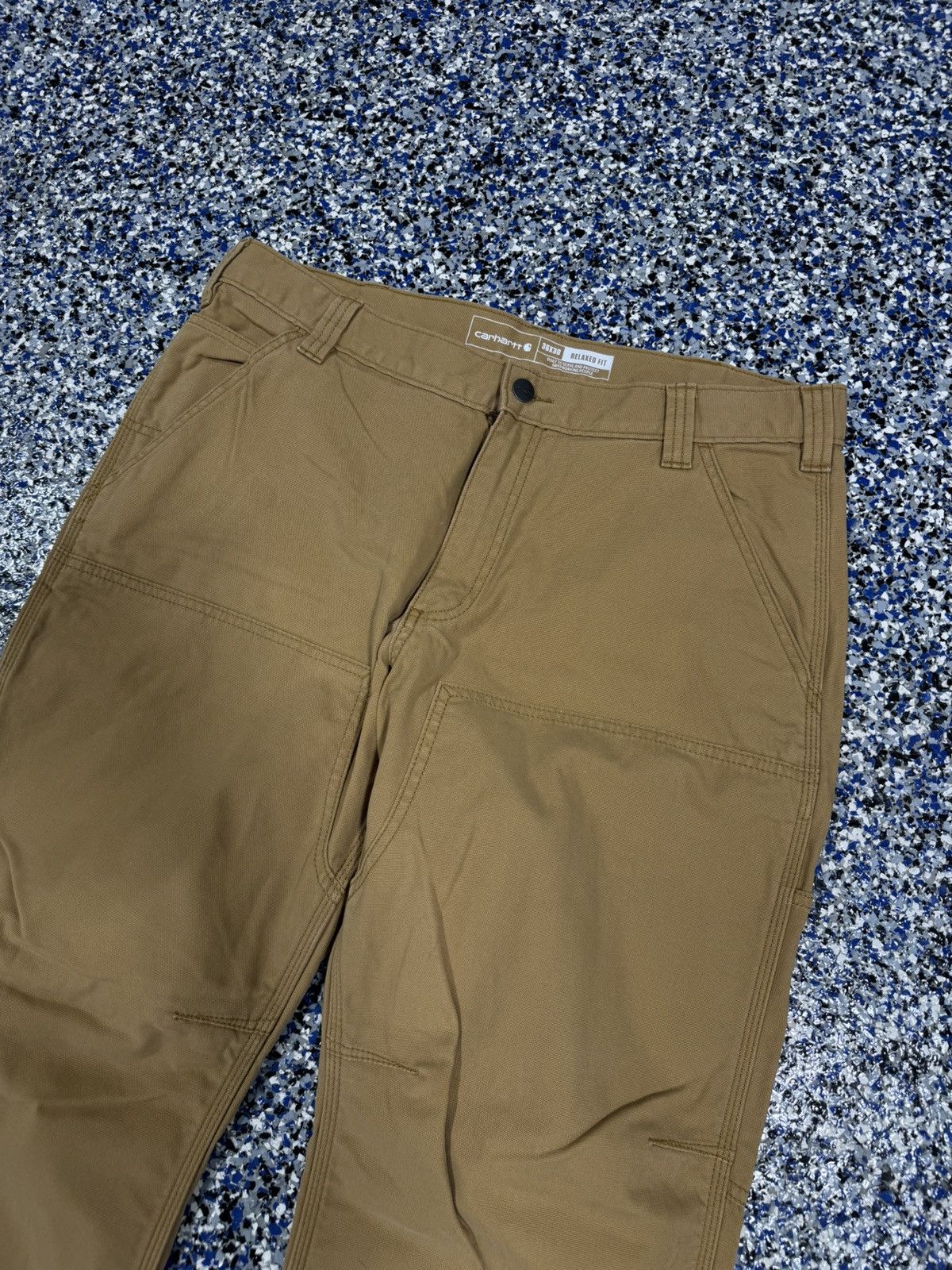 Carhartt Tan Carhartt Double knee. Tagged 36x30 Size US 36 / EU 52 - 1 Thumbnail