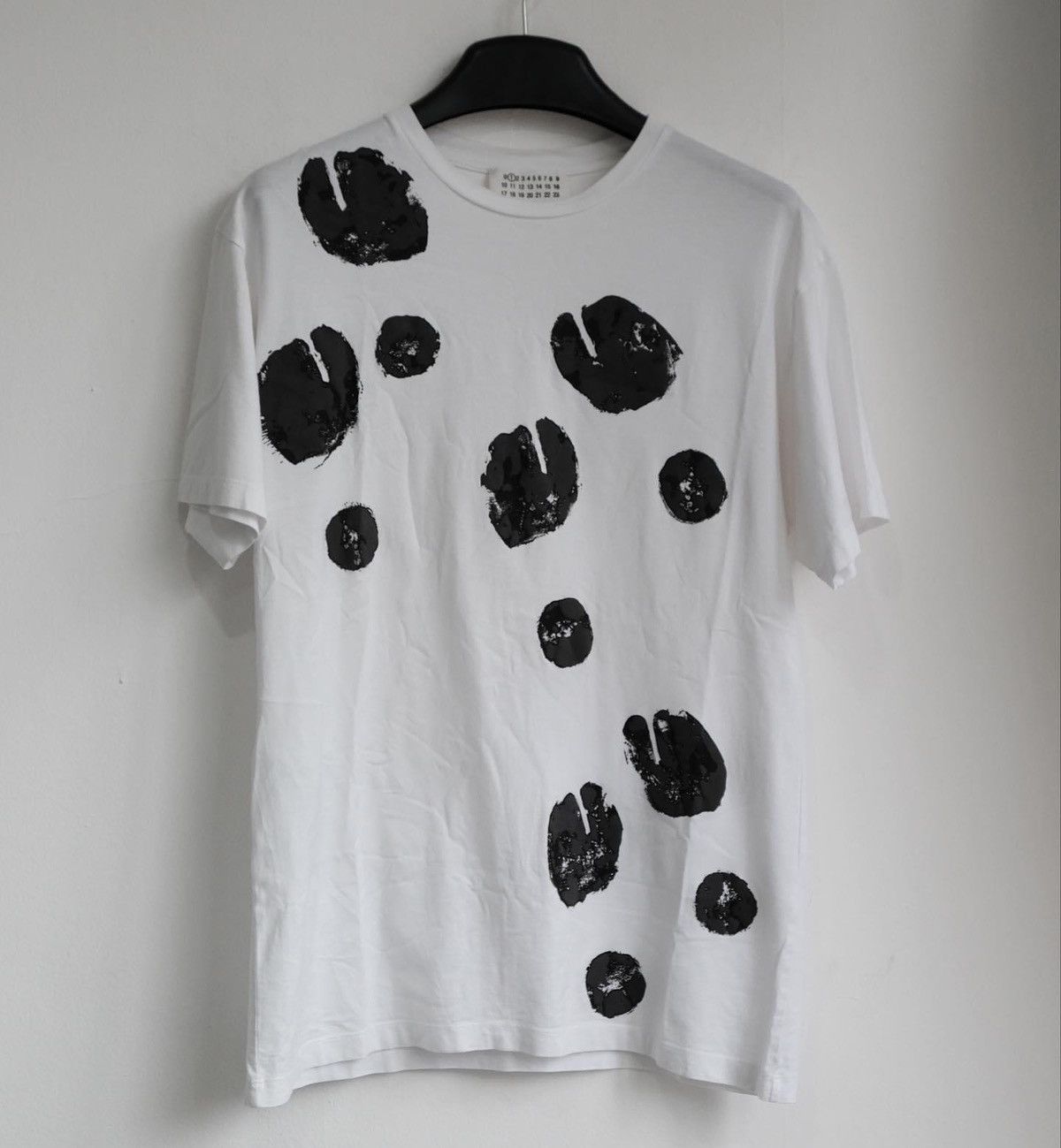 Maison Margiela Maison Margiela Paris Tabi Footprint TShirt