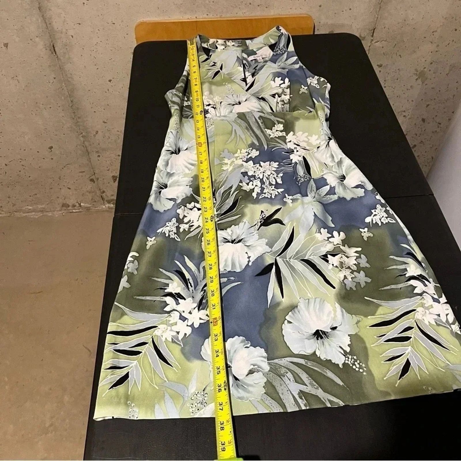 Other Dress Barn Sleeveless Floral Print Dress Sz 10 V Neck Size L / US 10 / IT 46 - 10 Thumbnail
